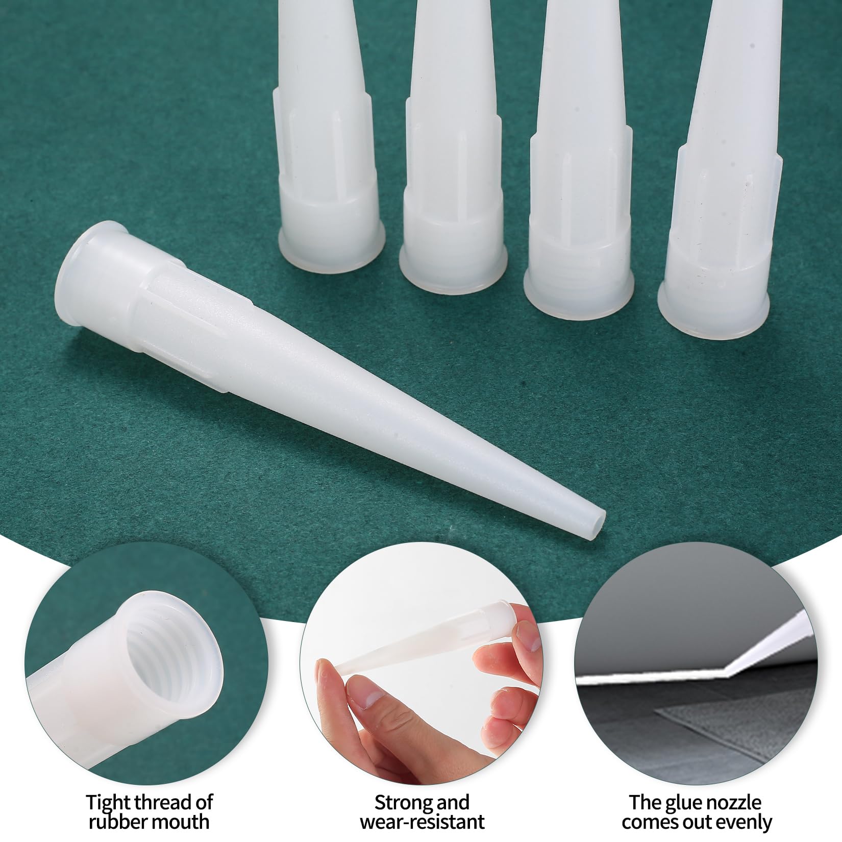 Capuchon En Silicone Pour Buse De Colle/Adhésif - Fonctionnel, Compatible Plusieurs Buses - Neuf