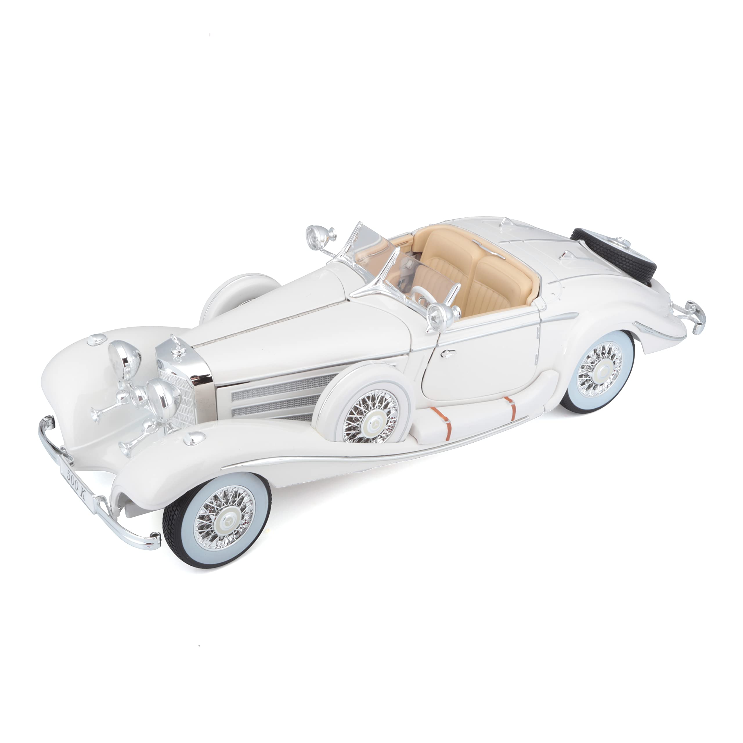 Amazon.com: Xiangtat 1/18 Model Car for Mercedes Benz 1936 M-B 500