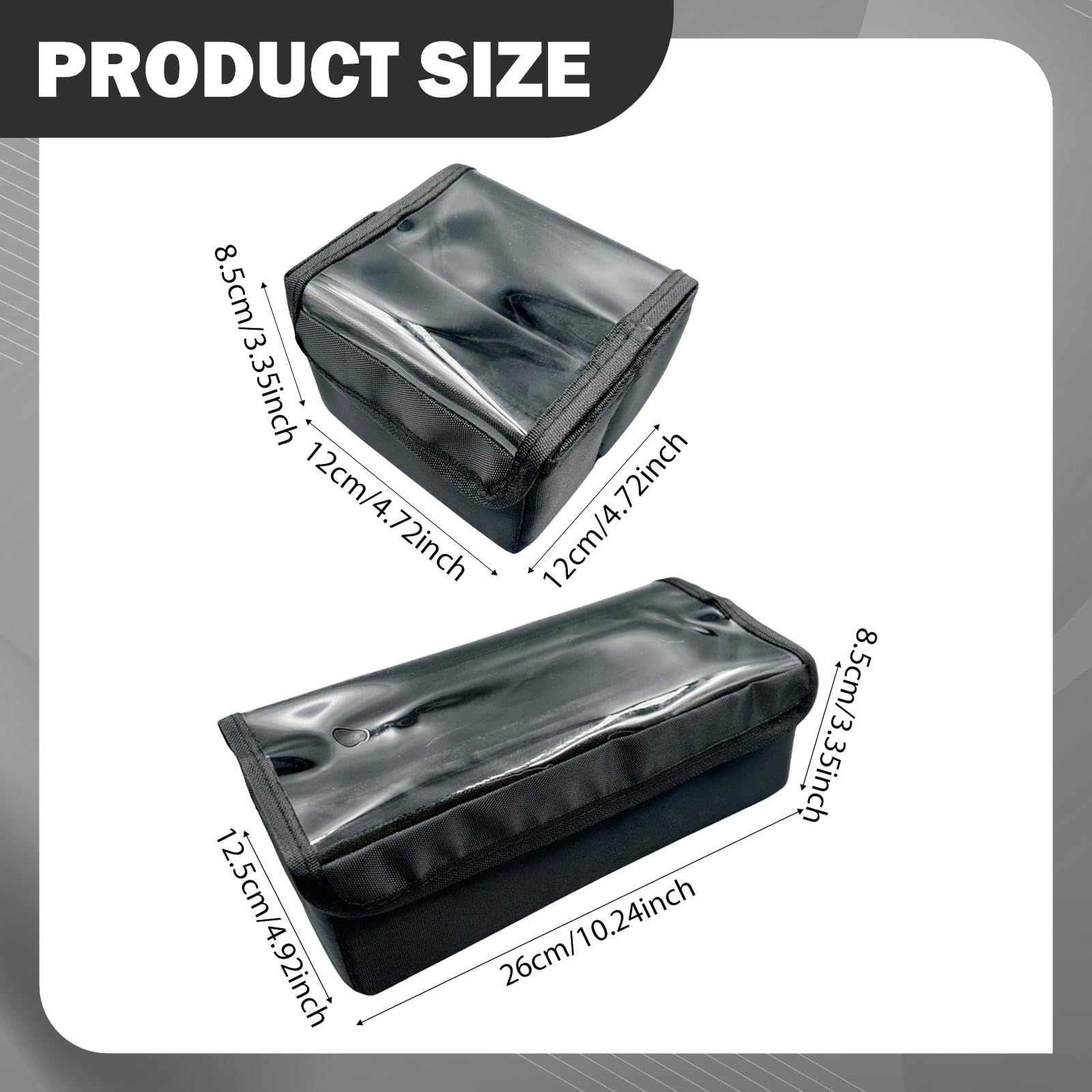 Pochette Cosmetica, Beauty Case, Contenitore in Tessuto Oxford, Accessori Da Viaggio, Essenziale con Divisori, Organizer Portatile, 2 grandi 2 piccoli