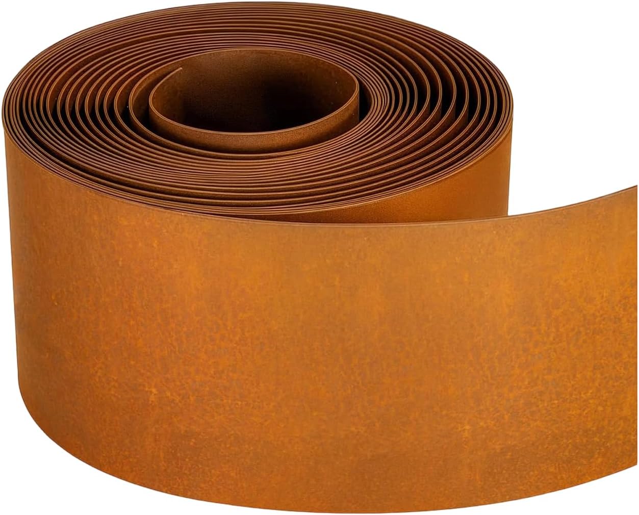 Garden Edging Border, Steel Landscape Strip, Standard Size Cuttable Lawn Border with Sturdy Weatherproof Design, Flexible Easy Install Feature, Yard Gardening Accessory, Perfect for Patio Lawn