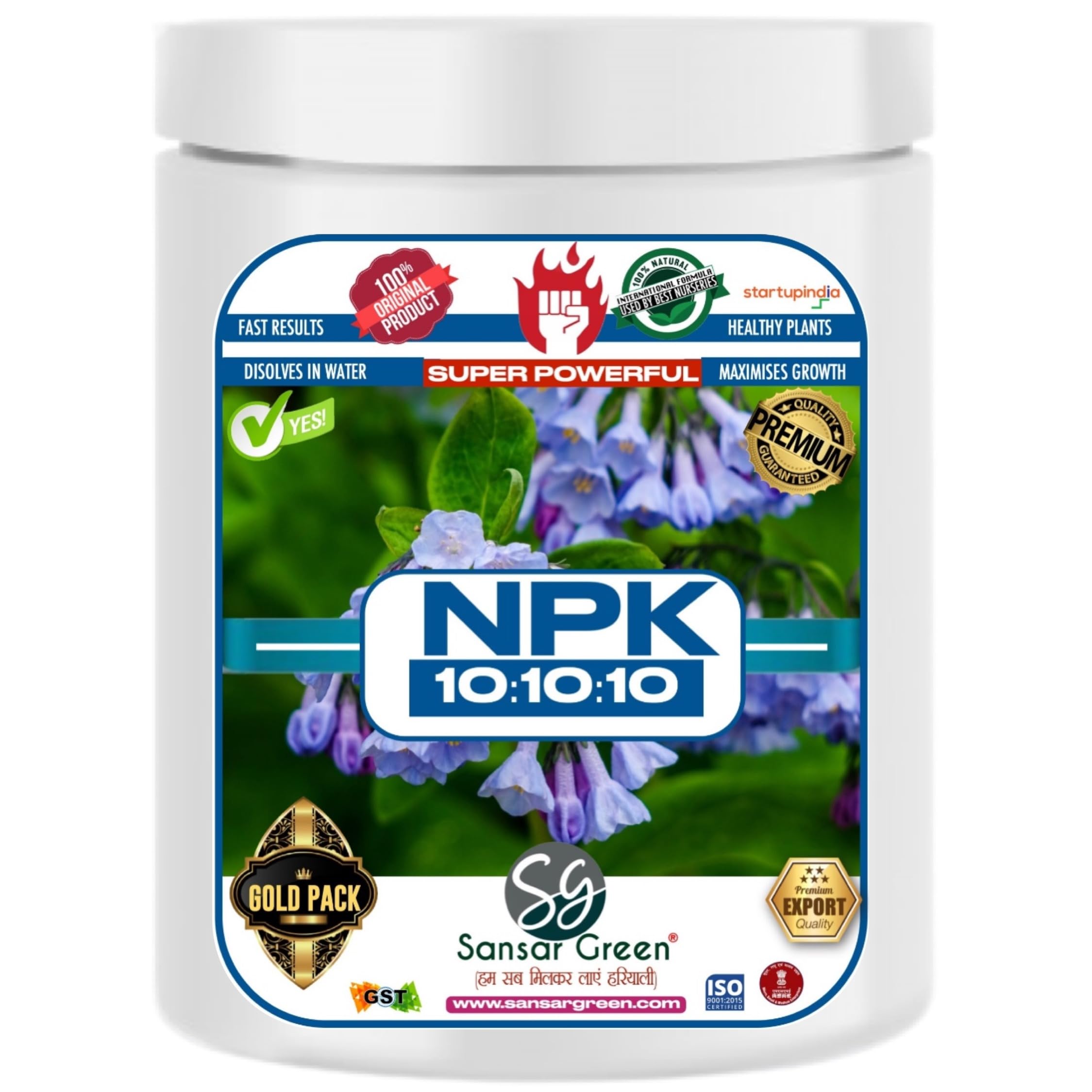 Sansar Green NPK 10:10:10 for Plants (400 gm) (B09XZLWR84) Amazon Price History, Amazon Price Tracker