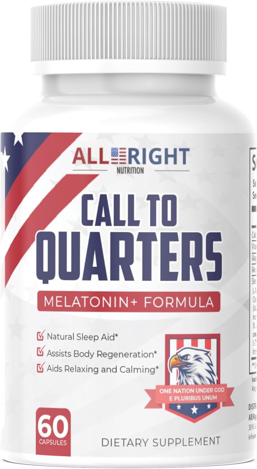 Call to Quarters – Sleep Aid & Relaxation Formula – 60 Capsules