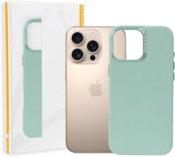 Armor Leather Magnetic Case for iPhone 16 Pro Max Uranus Green