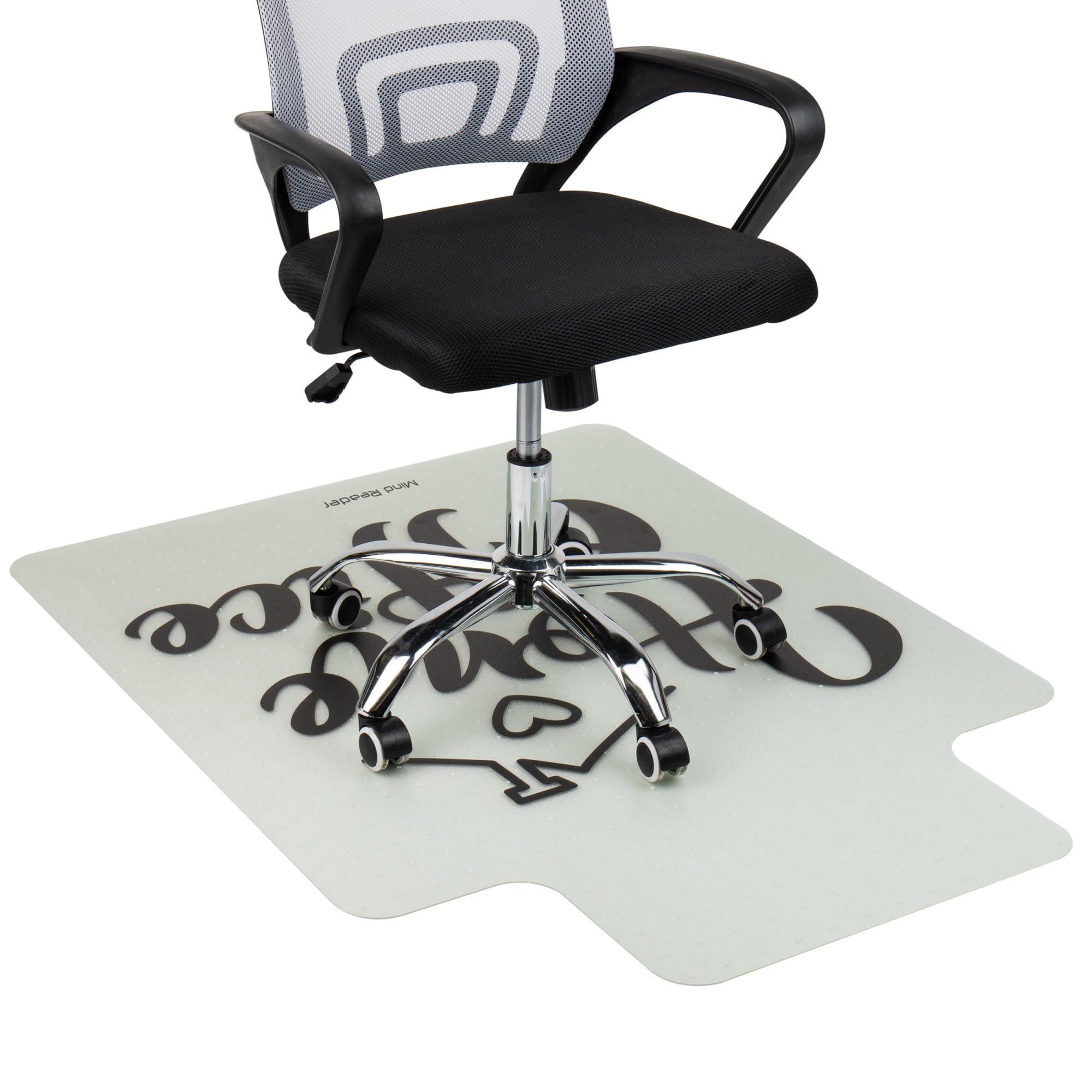 Mind Reader 9-to-5 Collection, Office Chair Mat, Anti-Skid Floor Protector, 48 x 36, PVC, Woodtone : Buy Online at Best Price in KSA - Souq is now