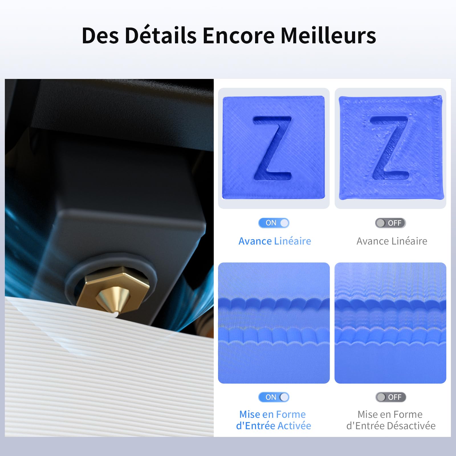 Anycubic Kobra 2 Neo Imprimante 3D, 5X Plus Rapide 250mm/s Nivellement Auto LeviQ 2.0, Z-Offset Intelligent Imprimante FDM, Impression à avec Extrudeuse Directe à Double Engrenage, 220×220×250 mm
