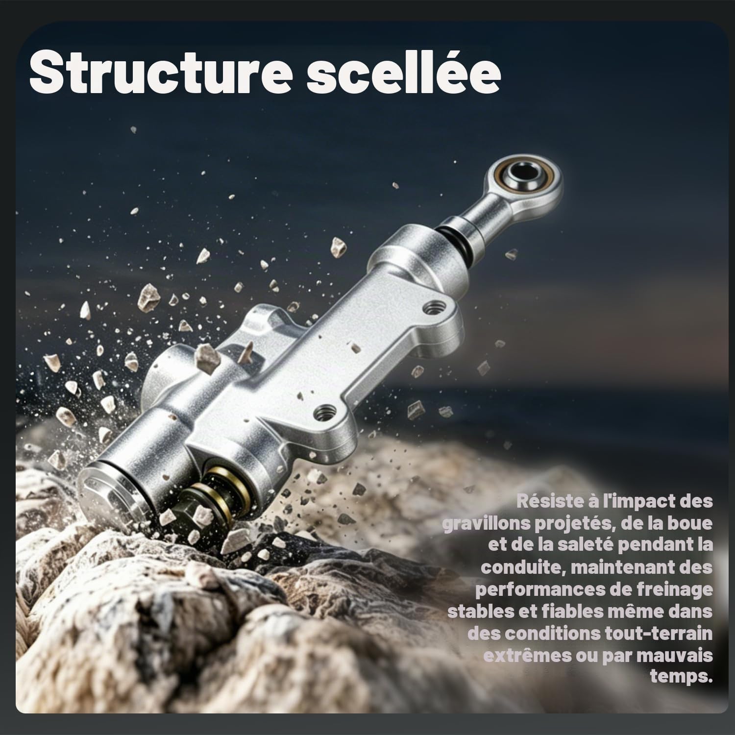 Maitre Cylindre Frein Arriere Moto,pour 125–510 CR SM TE TC FC FE FX FS | Maitre Cylindre pour 125–530 SX SXF SMR EXC SXS EXCG XC XCF XCW XCFW