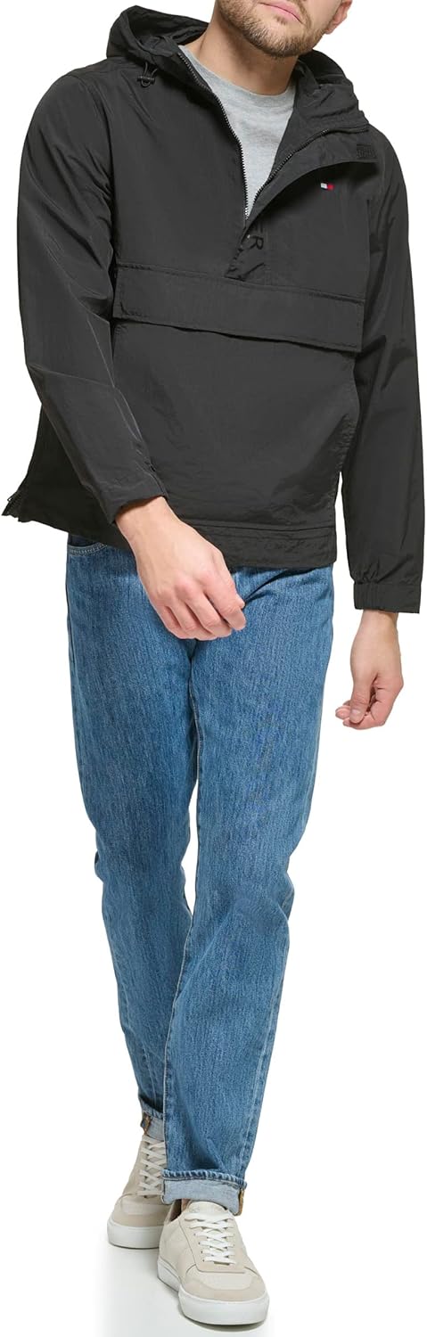Tommy Hilfiger Men's Lightweight Logo Popover