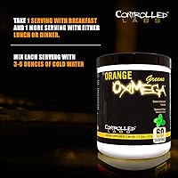 Vista 4 de Controlled Labs Menta verde naranja OxiMega Greens- 0.72 lb