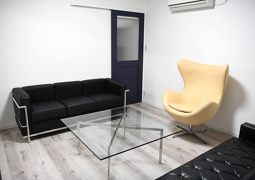 ★美品★ル・コルビュジェ LC2 3人掛けソファ 総本革 ブラック リプロダクト 楽天市場】3人掛けソファ ル・コルビジェ LC2 デザイナーズ