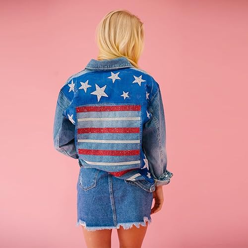 Miniatura 6 de 50 piezas de 5 tamaños de parches de estrellas para planchar en apliques de diamantes de imitación para ropa, jeans, reparación de bricolaje y