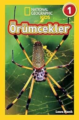 Örümcekler: National Geographic Kids - Seviye 1 (Kapak Değişebilir)