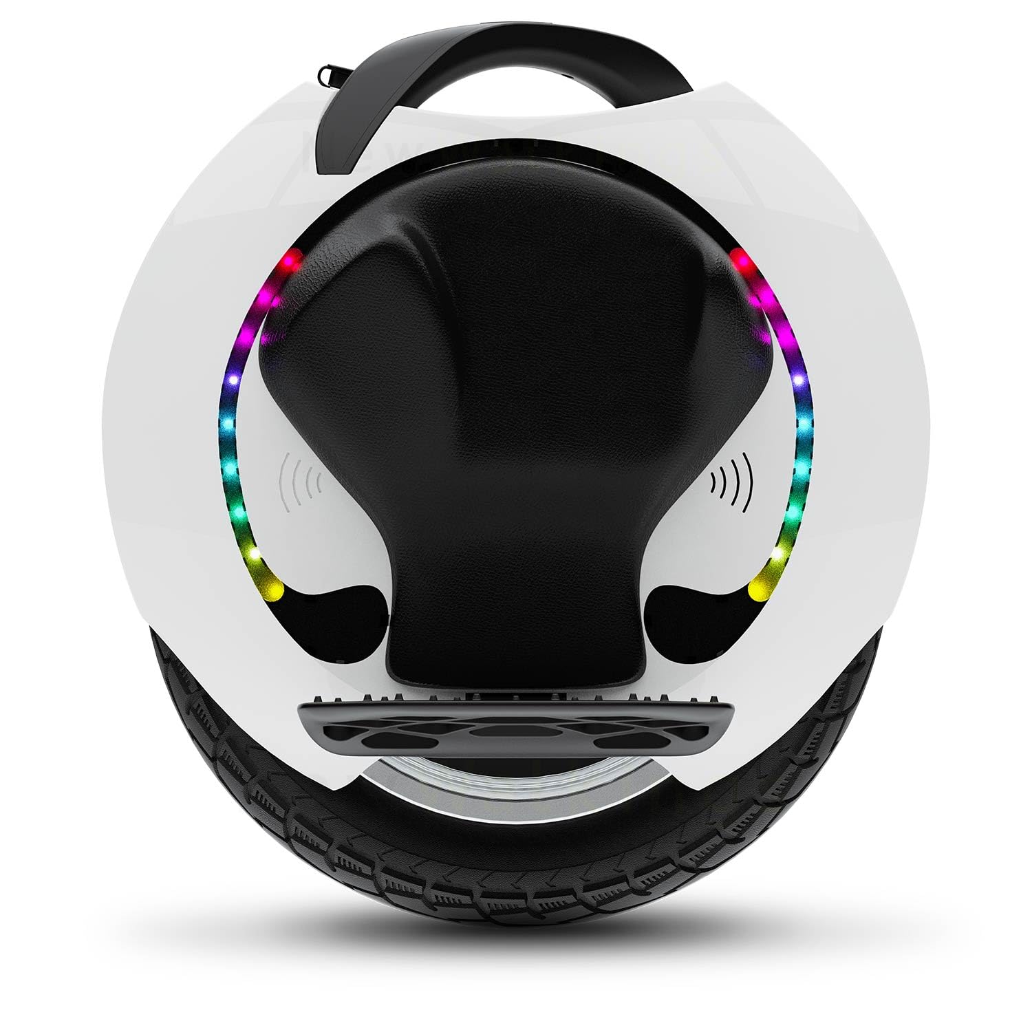 KINGSONG Monociclo Eléctrico KS-16S, Adulto, Blanco, Motor 1200W, Alcance hasta 75km, Restringido 35km/h, Neumático Inflable 18”, Altavoz y Bluetooth