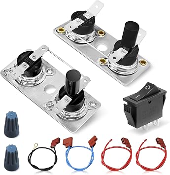 232306 232282 RV Water Heater Thermostat Switch Compatible with Suburban SW Series 120V RV Water Heater Parts SW6DE SW6DEL SW10DE SW10DEL SW12DE SW12DEL, Replace 232306 232282 233534 525007