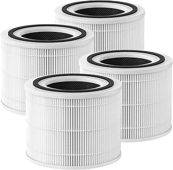 4 Pack 240 Replacement Filter Compatible with Puroair 240 Air Purifier