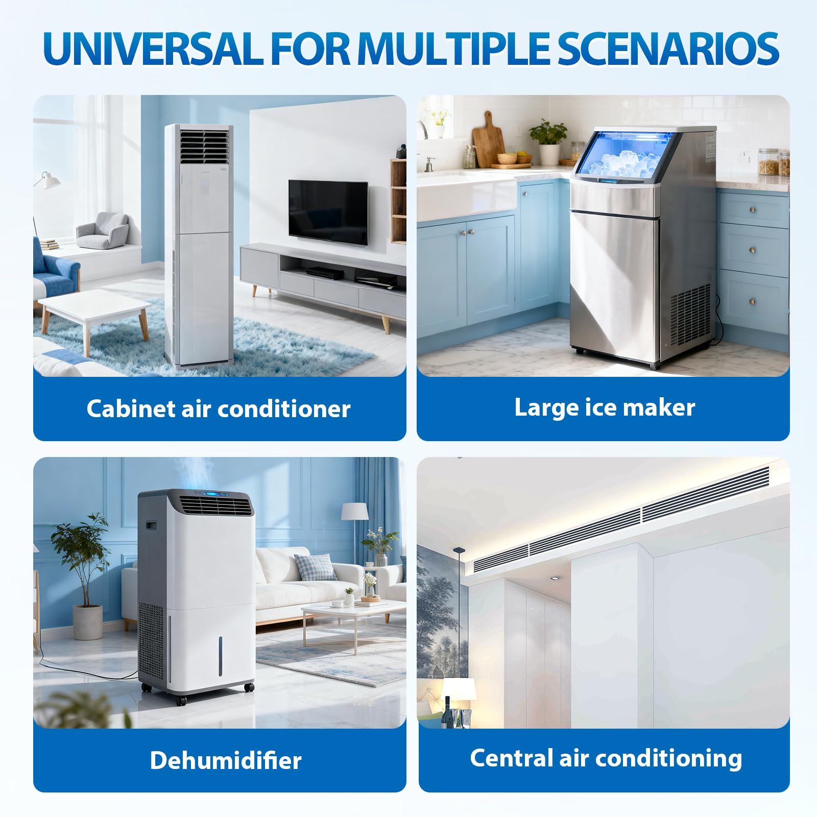 BAOSHISHAN Pompa di drenaggio dell'aria condizionata 360L/h Pompa di drenaggio della condensa per inferiore a 30 kilowatt Macchine/gelatiere/deumidificatori/congelatori di Cabinet