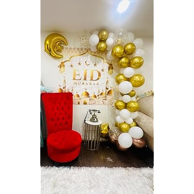 Ballonnen Eid Mubarak 33cm - 6 stuks' kopen? | FOR YOU GIFTS