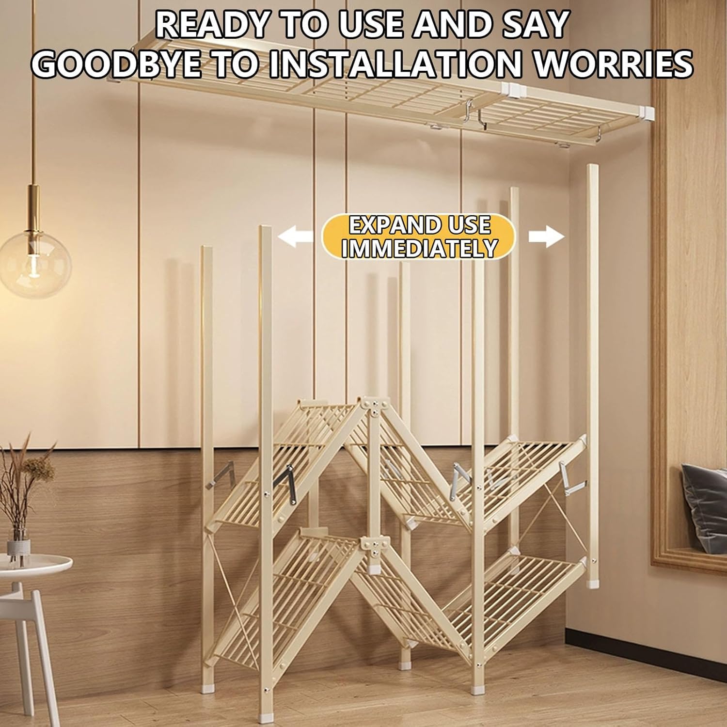 Wardrobe Canvas Wardrobe for Bedroom, Clothes Closet Storage Organizer with Hanging Rail, Foldable Closet Easy to Assemble,A-128x45x170cm