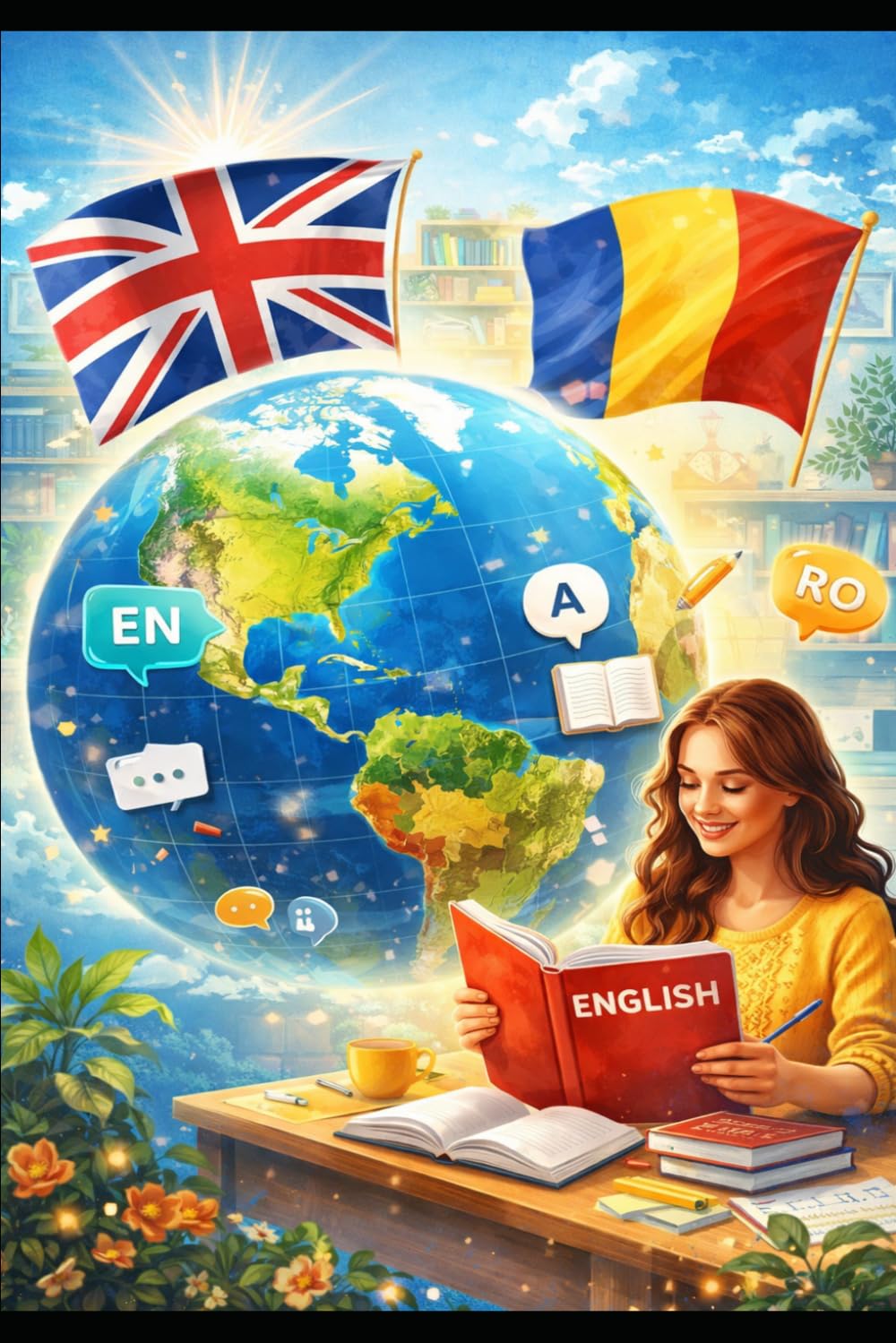 Master English with Ease: A Complete English–Romanian Course to Speak Confidently, Improve Vocabulary & Learn Fast (Business Books for Entrepreneurs and Corporations)