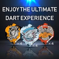 BLESION Elektronikus Darts Tábla 12 Nyíllal Elektromos Dartboard Gép 6