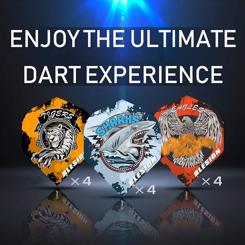 BLESION Elektronikus Darts Tábla 12 Nyíllal Elektromos Dartboard Gép