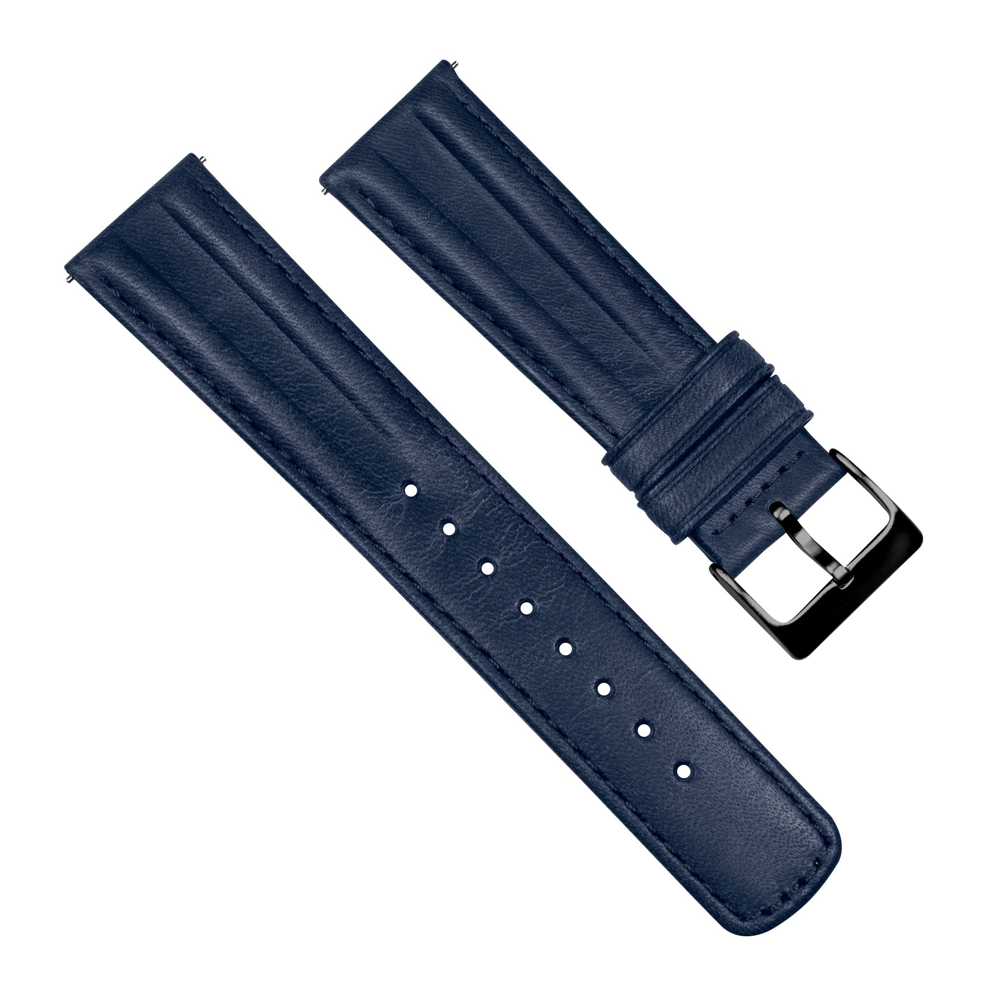 Barton Racing &amp; Rally Horween Leather Straps with Integrated Quick Release Spring Bars - Watch Bands
