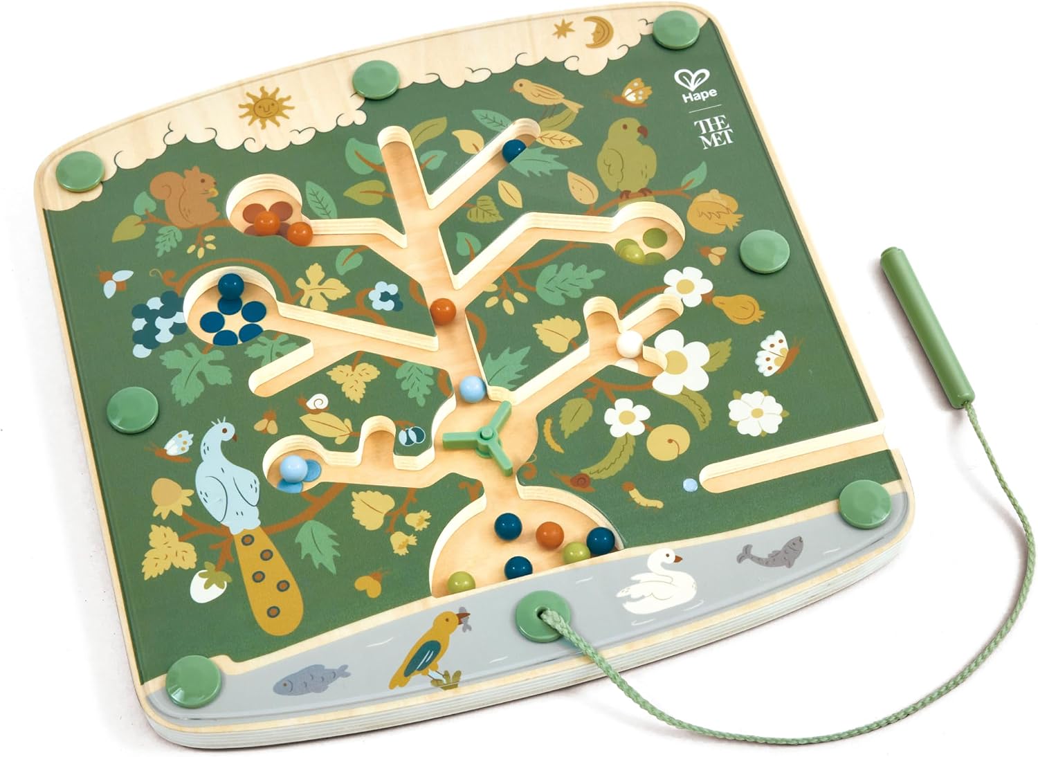 Hape x The Met Tree of Life Magnetic Maze Ages 2-4Y
