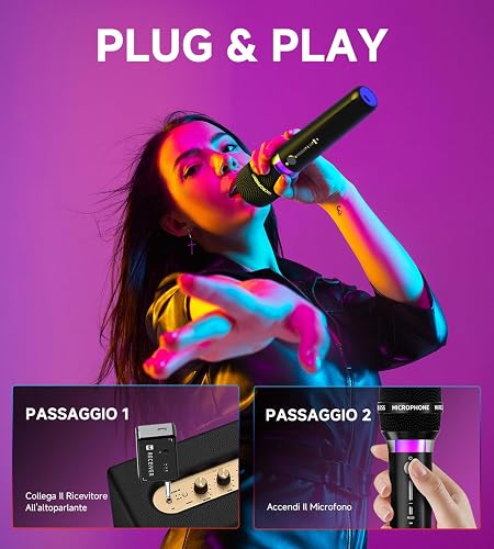 ECHOMUSSY Wireless Microphone - 6