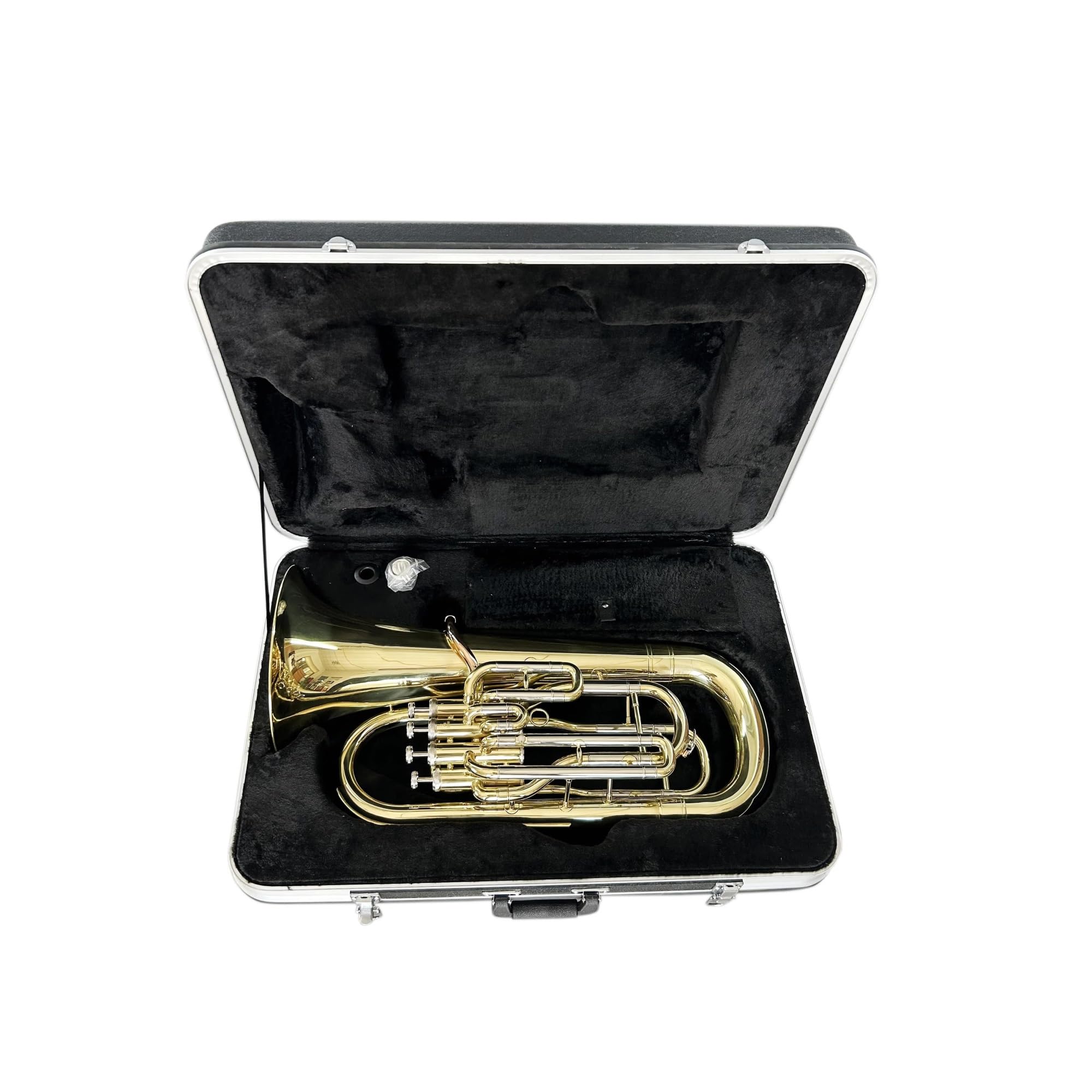 Euphonium Instrumenty Złote 4 Pionowe Tłoki Eufonium
