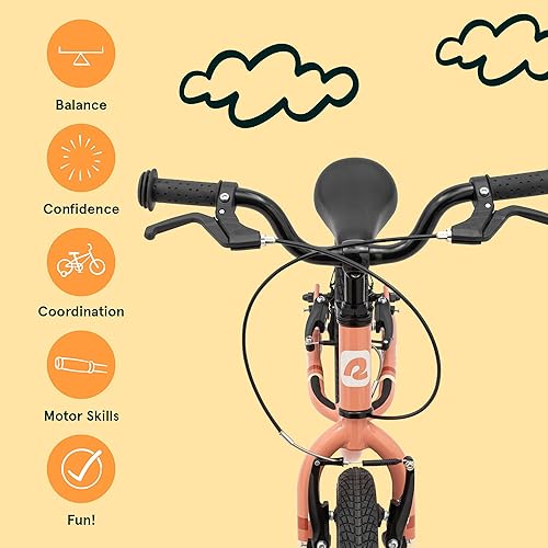 Miniatura 3 de Retrospec Cub Plus XL Kids Balance Bike - 14in Outdoor Toddler Bike with Adjustable Height 15-21in - Lightweight Aluminum Frame & Hand Brakes for