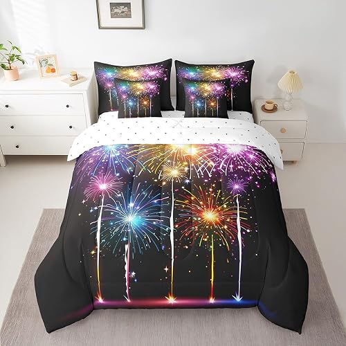 Feelyou Comforter Set Full Size 7 Pieces for Kids Girls Boys