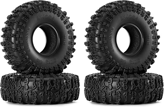 INJORA S5 1.9" Cling On Tires 120 * 42mm for 1/10 RC Crawler UpgradeT1920