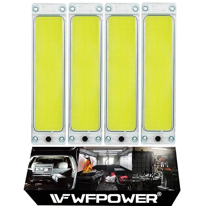 Buy WOWLED 12V 105 COB LED Interior Lights 4Pack, 12W LED RV Ceiling