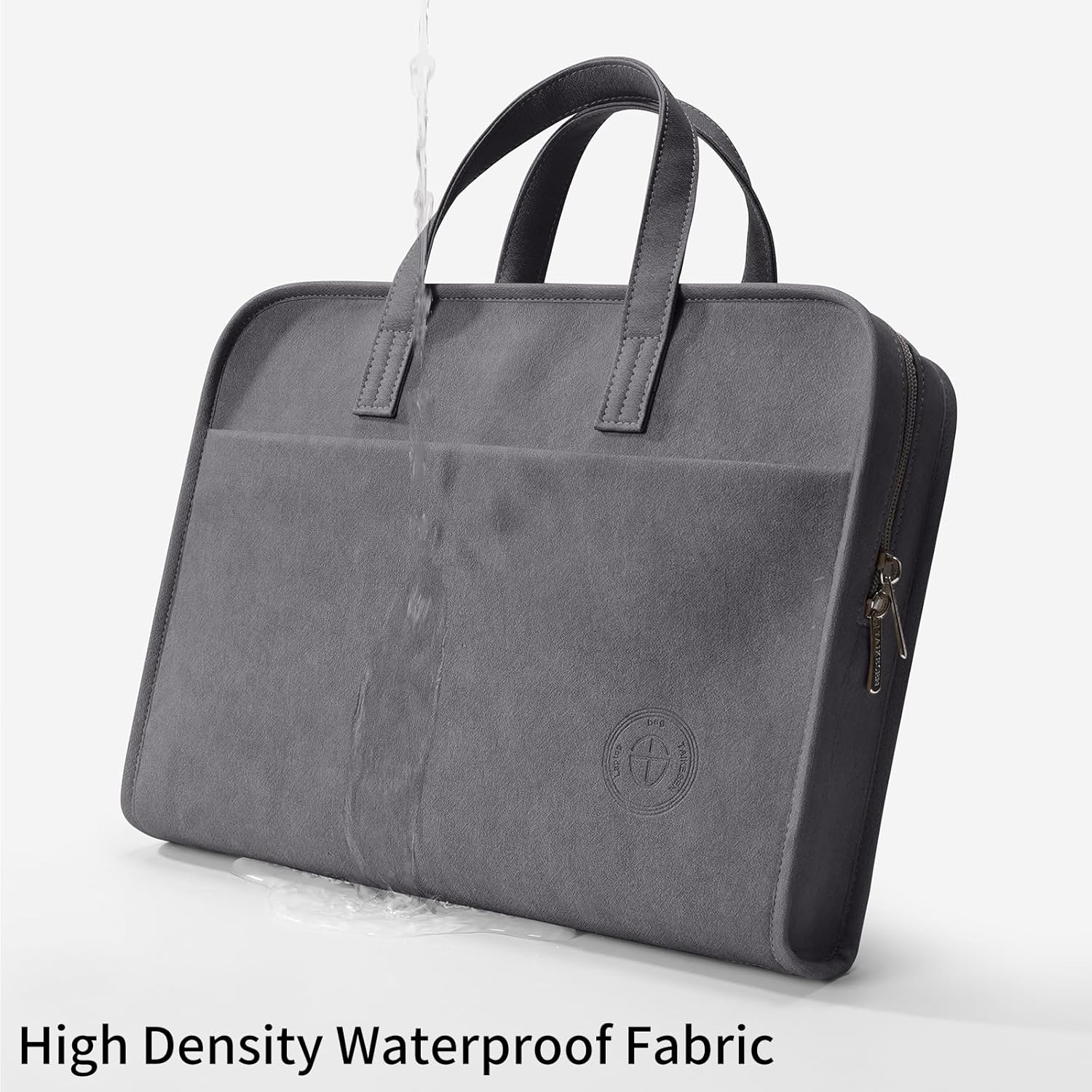 Protective Sleeve Case Bag Compatible with MacBook Pro 16 Inch, 15.6 inch, HP, Dell, Acer Aspire, Asus Notebook, Computer Bag with Shoulder Strap,Pocket,Handle, Gray