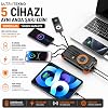 FC-20 Solar Powerbank 20000 mAh, 22.5W PD Hızlı Şarj, Kablosuz Şarj, El Kranklı Şarj, LED Fener, Pusula, Çoklu Kablolu Taşınabilir Güç Bankası