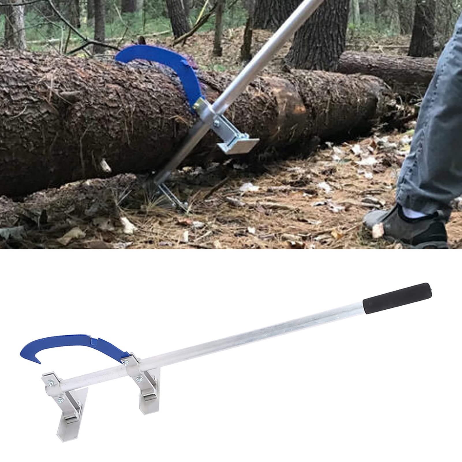Log Hauler, Wood Chuck Tool Log Hauler Durable Hand Operated Log Lifter, Log Splitter Parts & Accessories