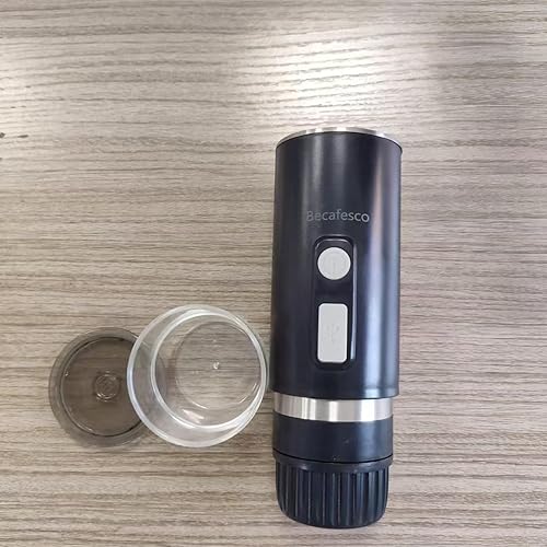 Miniatura 2 de Becafesco - Cafetera portátil compatible con cápsulas originales NS y compatibles, funciona manualmente, cafetera de mano pequeña de 18 bar para