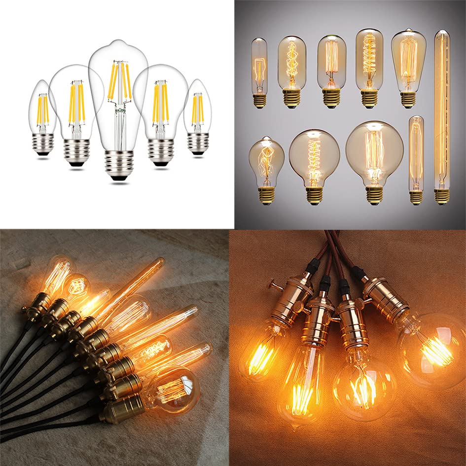 10pcs 38mm LED Filament Edison LED Bulbs DC3V 50mA Ra80 Indoor