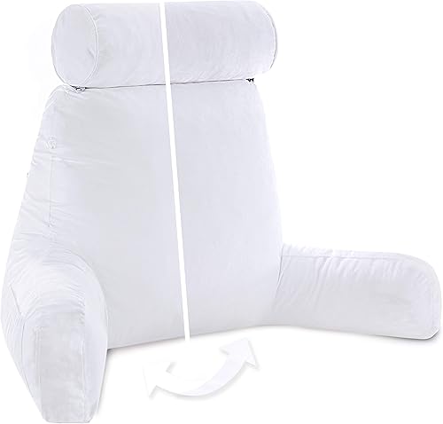 Miniatura 82 de Almohada Husband Chocolate, Almohada de lectura original para descanso en cama o silla, cojín grande de espuma viscoelástica triturada para el