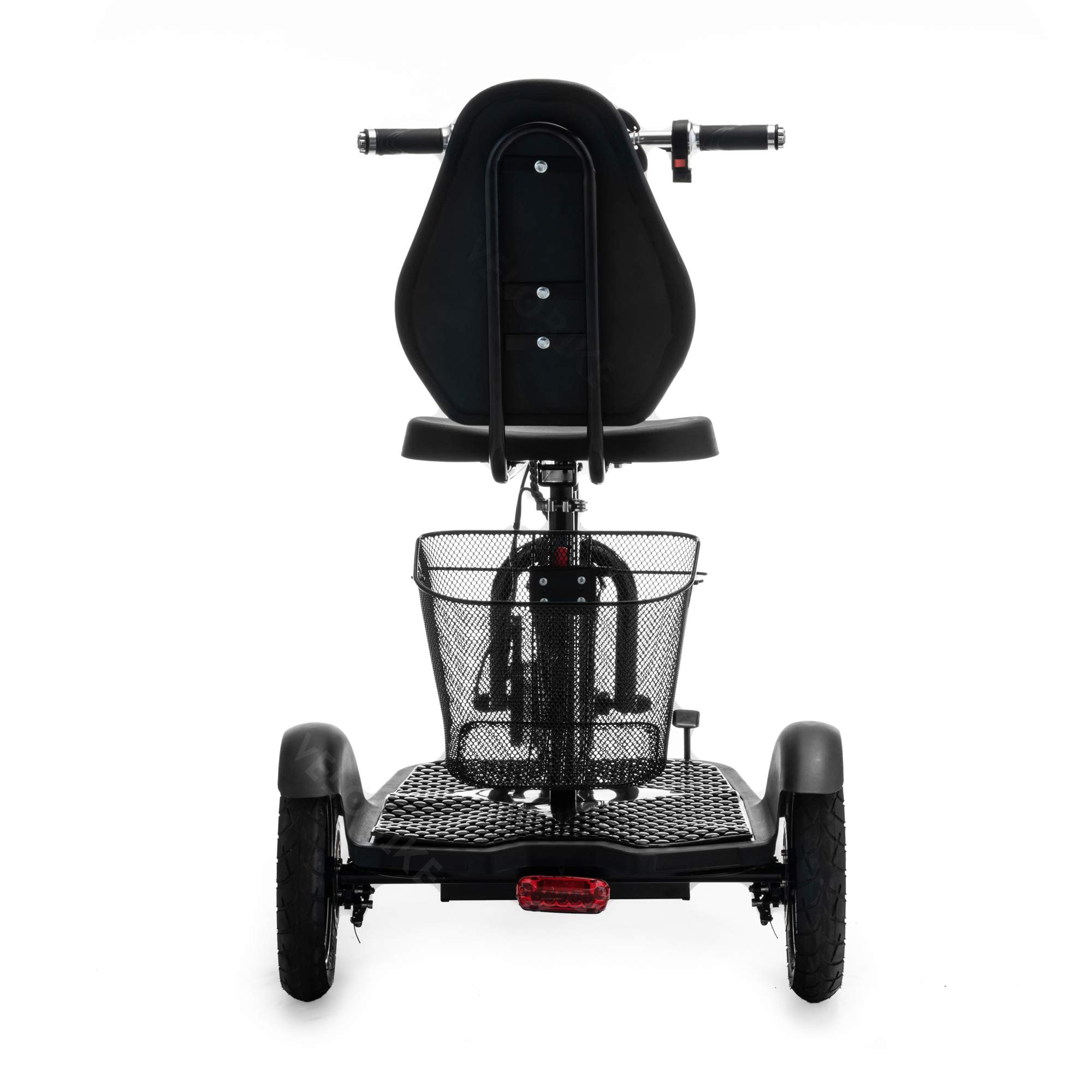 VELECO trójkołowy skuter elektryczny ZT16 dla seniorów (czarny)