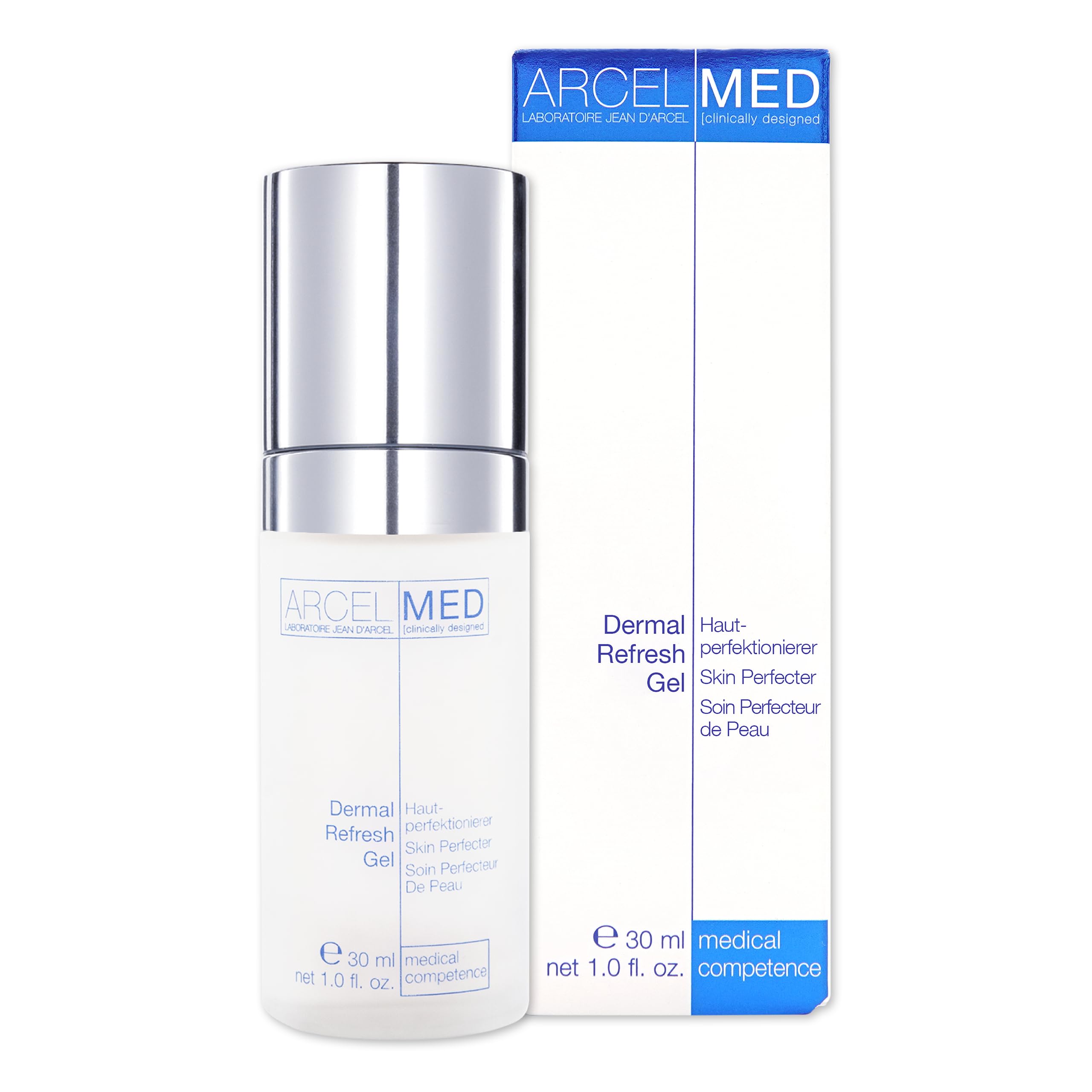 JEAN D'ARCEL ARCELMED Dermal Refresh Gel - Peeling - Sanftes Fruchtsäure - Enzympeeling mit AHA - 30ml