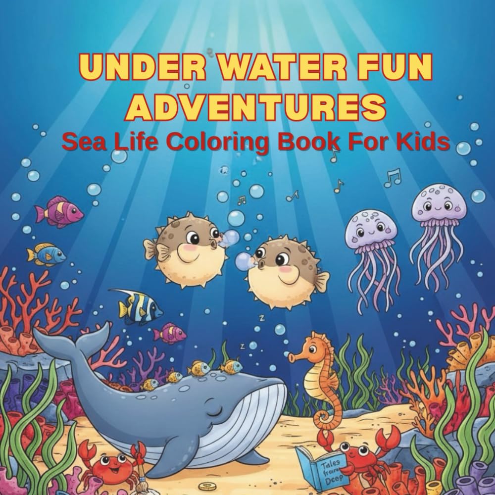 Under Water Fun Adventure: A Deep Sea Adventure For Young Explorers