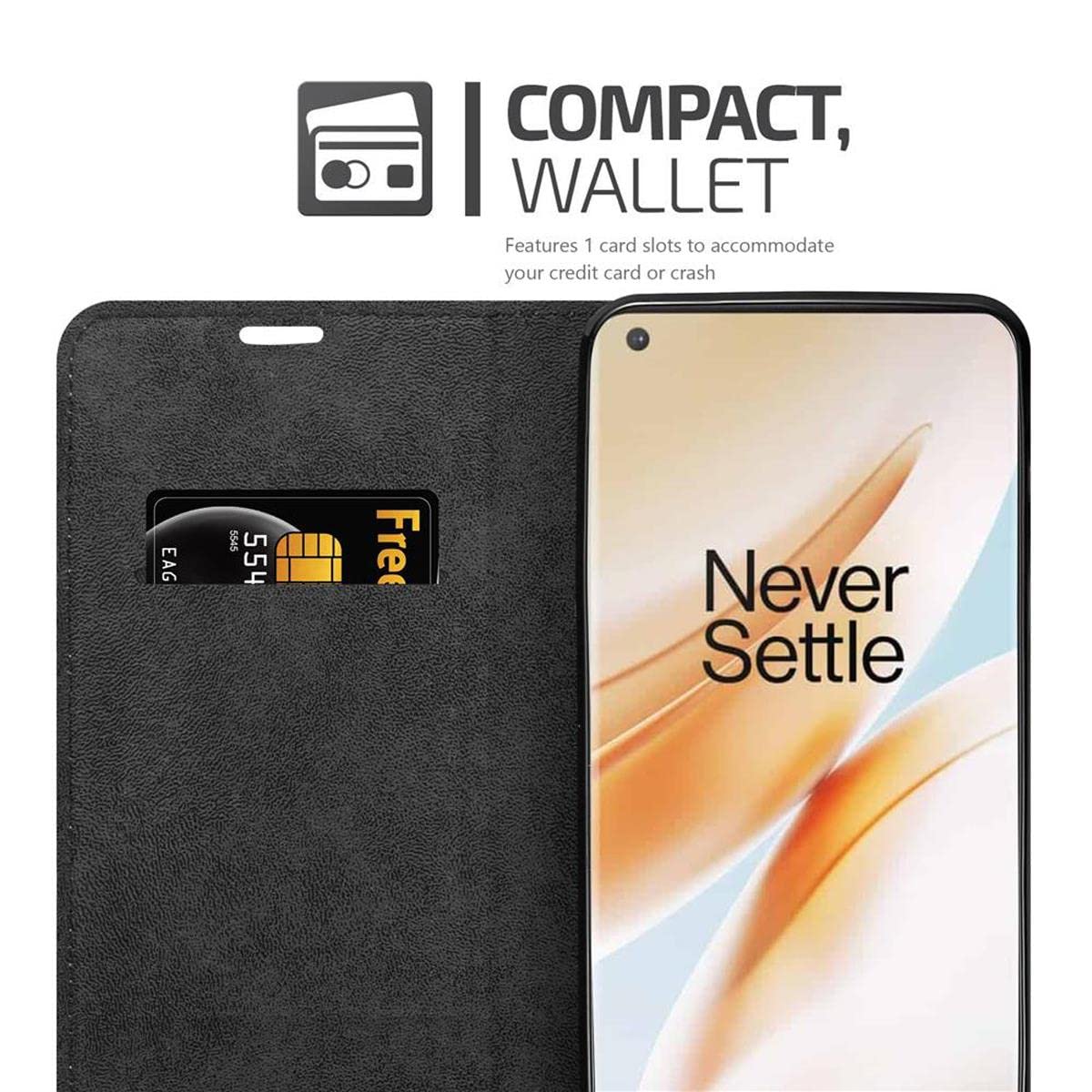 Custodia per OnePlus 7 PRO Portafoglio Protettiva Magnetica