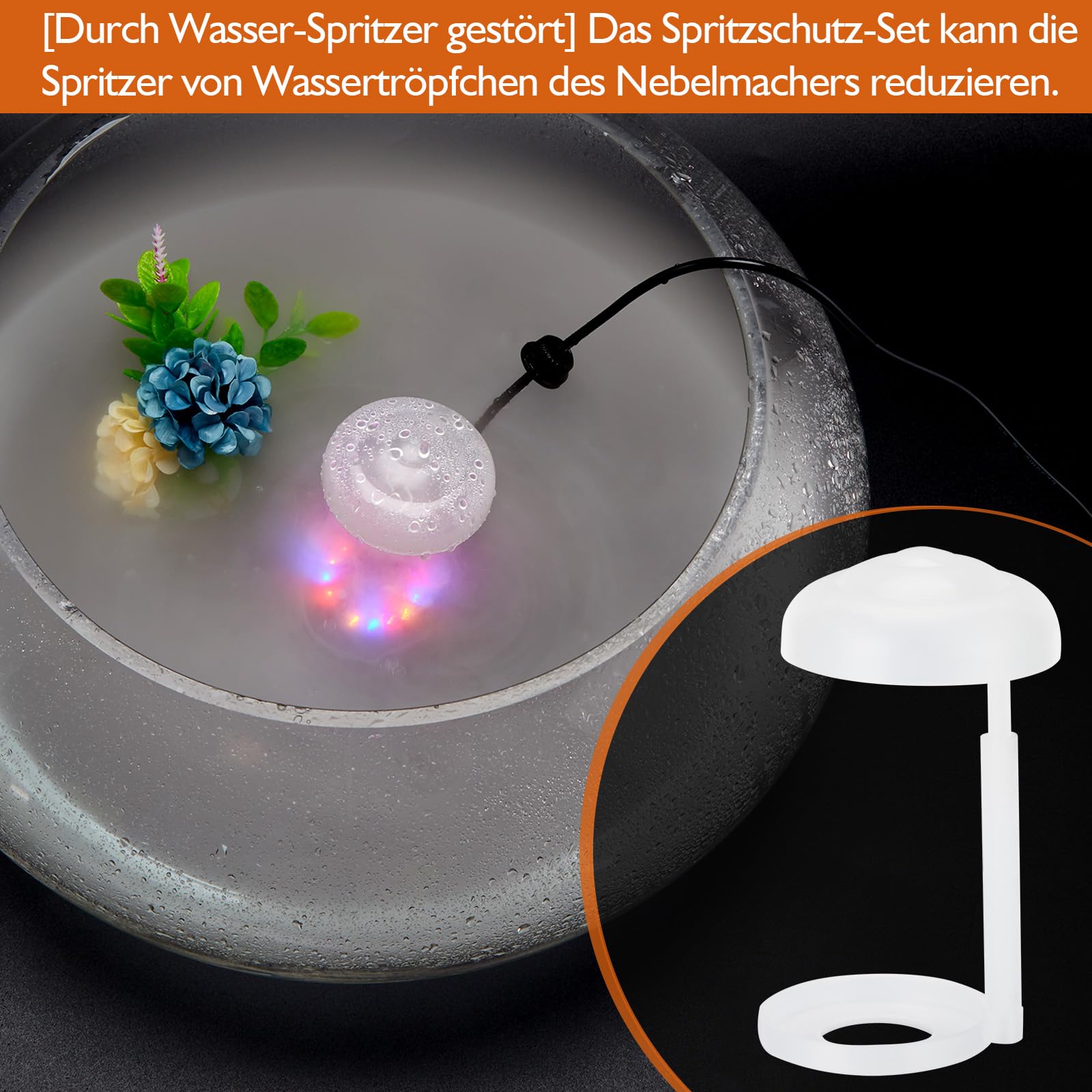 Halloween rookmachine | Halloween mist maker | mist machine diffuser | mistmachine met 12 kleurrijke ledlampjes | rookapparaat voor bruiloft, Halloween, feest en podium