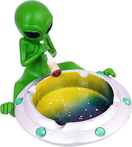 Miniatura 5 de Fantasy Gifts Cenicero Astral Alien Smoke Session - 4"
