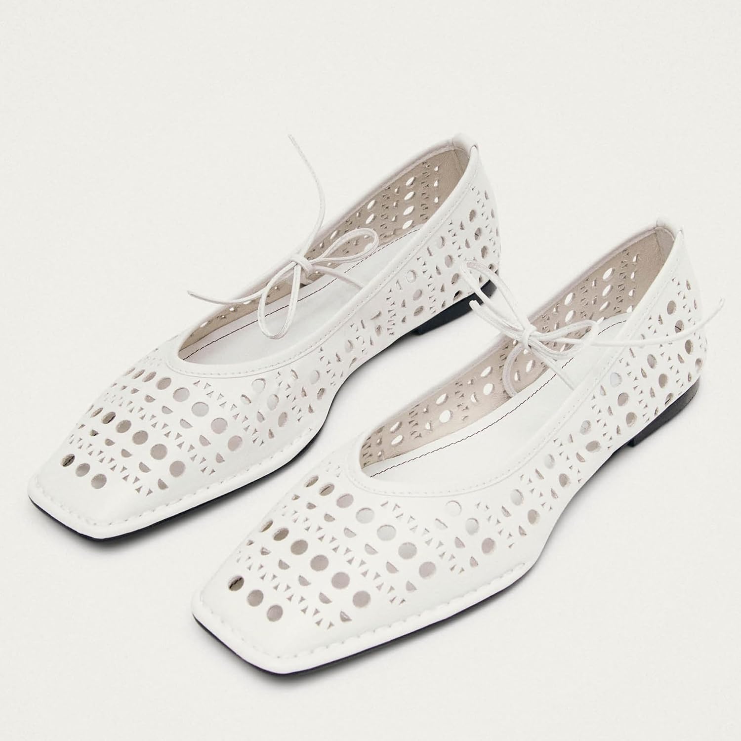 Fur Ballet Flats with Buckle for Women Comfy Faux Shearling Mary Jane Flats Adjustable Strap Ballerina Flat Shoes Causal Daily Dress Shoes - Image 2