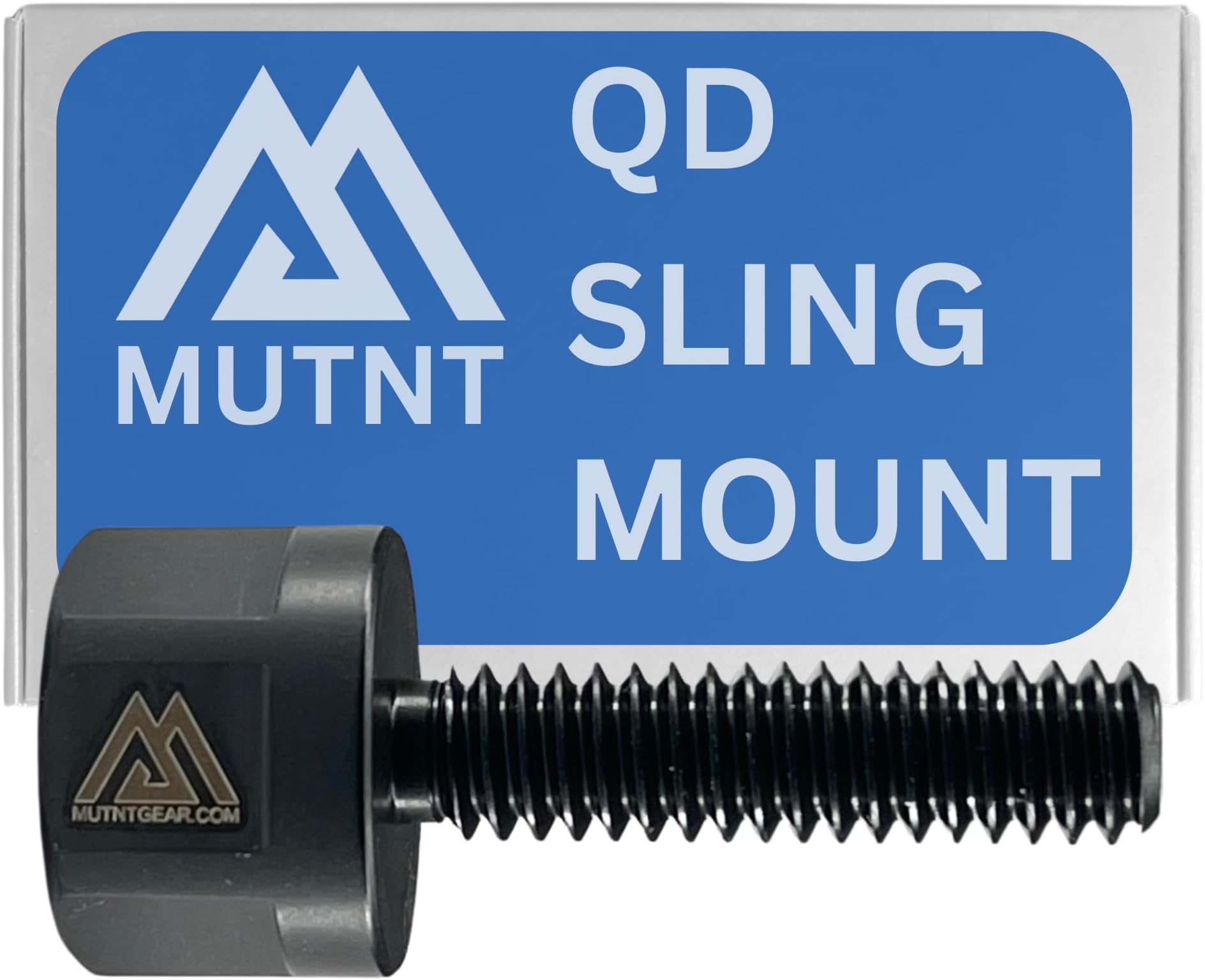 Mutnt Gear QD Sling Swivel Mount Bolt with 1/4-20 Threads All Stainless Steel 1 Inch Length