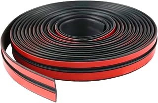 Car Weather Stripping 30MM - Windshield Rubber Seal for Car Front Rear Windshield Trim, Rubber Adhesive T Shape Sunroof Seal Cover Leak Sound Proofing (10FT/3M)