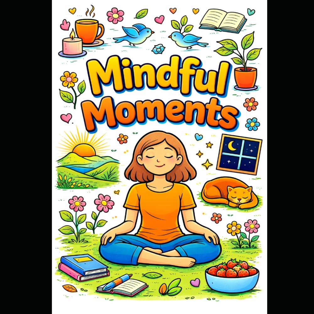 Mindful Moments For Adults: A Cozy Coloring Book for Relaxation, Stress Relief & Everyday Calm