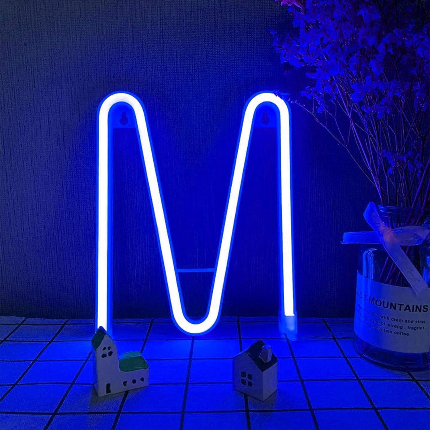 LED Marquee Letter Lights, Light Up Letters Glitter Alphabet Letter Sign Battery Powered for Night Light Birthday Party Wedding Girls Gifts Home Bar Christmas Decoration