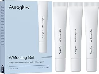 Sponsored Ad - Auraglow Teeth Whitening Gel Refill Pack, 35% Carbamide Peroxide, 30 Whitening Treatments, (3) 10mL Whiteni...